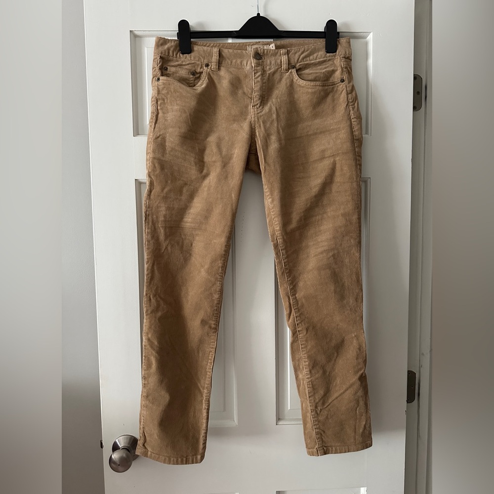 Vineyard Vines Cotton Corduroy Mid Rise Skinny Pants